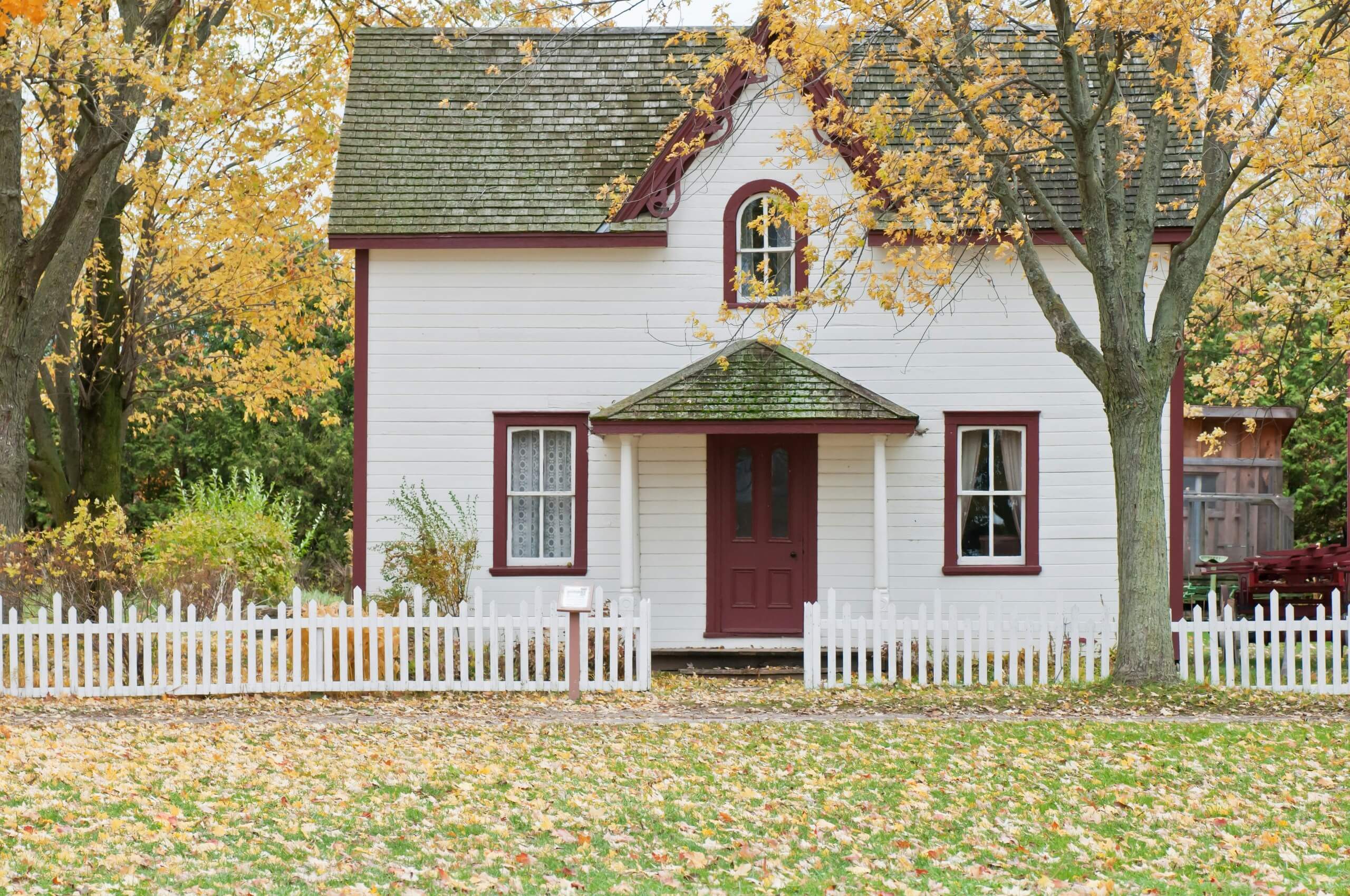 A cozy, smaller home that offers a comfortable living space for retirees considering downsizing.